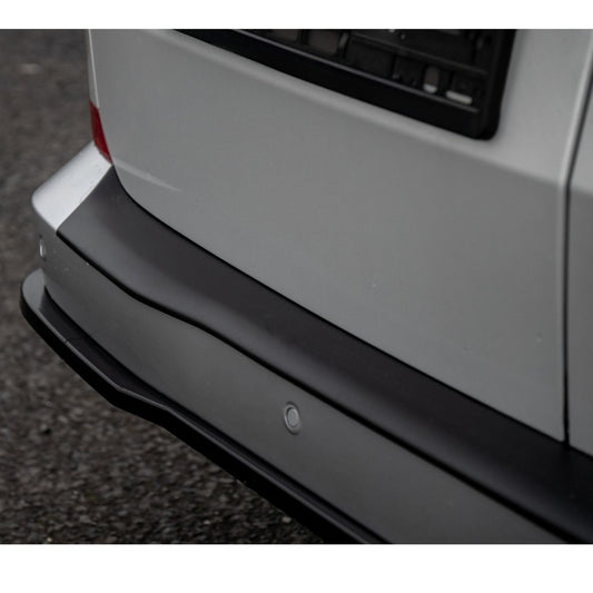 Volkswagen Transporter T7 2025+ Rear Bumper Protector Black Matte Texture Barn Door