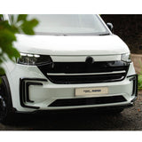 Volkswagen Transporter T7 2025 on Front Splitter Lip In Gloss Black