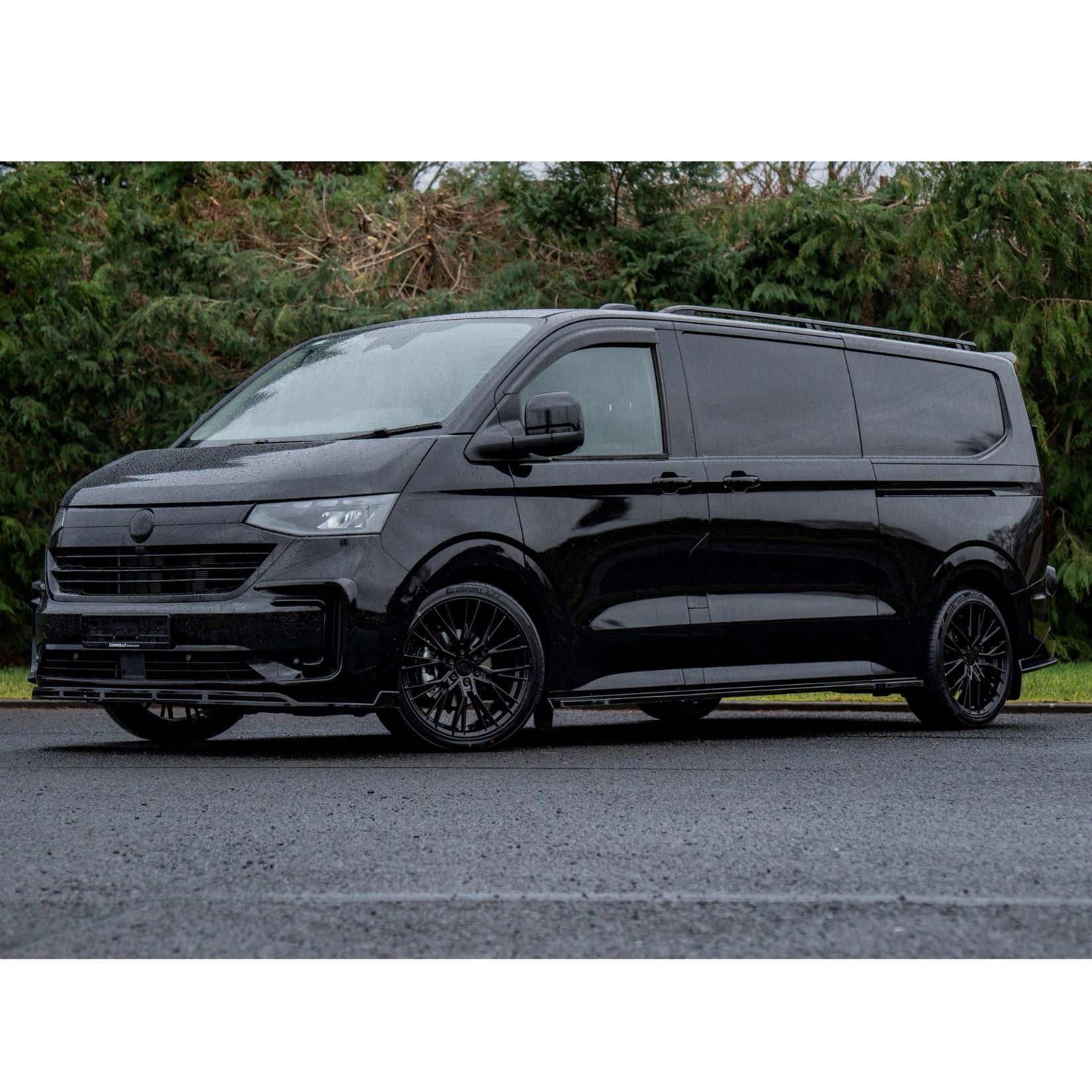 Volkswagen Transporter T7 LWB 2025 on V1 Premium Aero Kit In Gloss Black