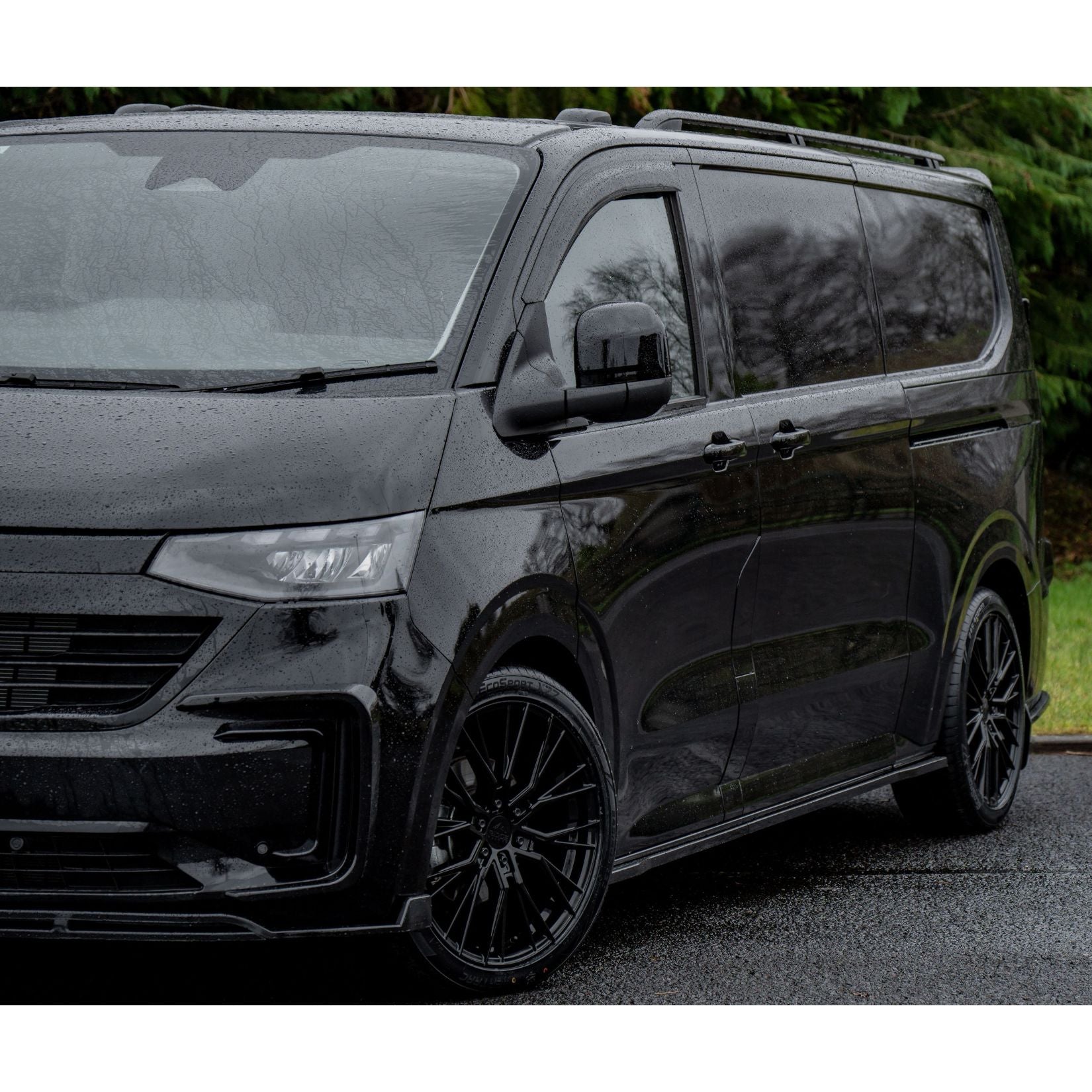 Volkswagen Transporter T7 LWB 2025 on V1 Premium Aero Kit In Gloss Black