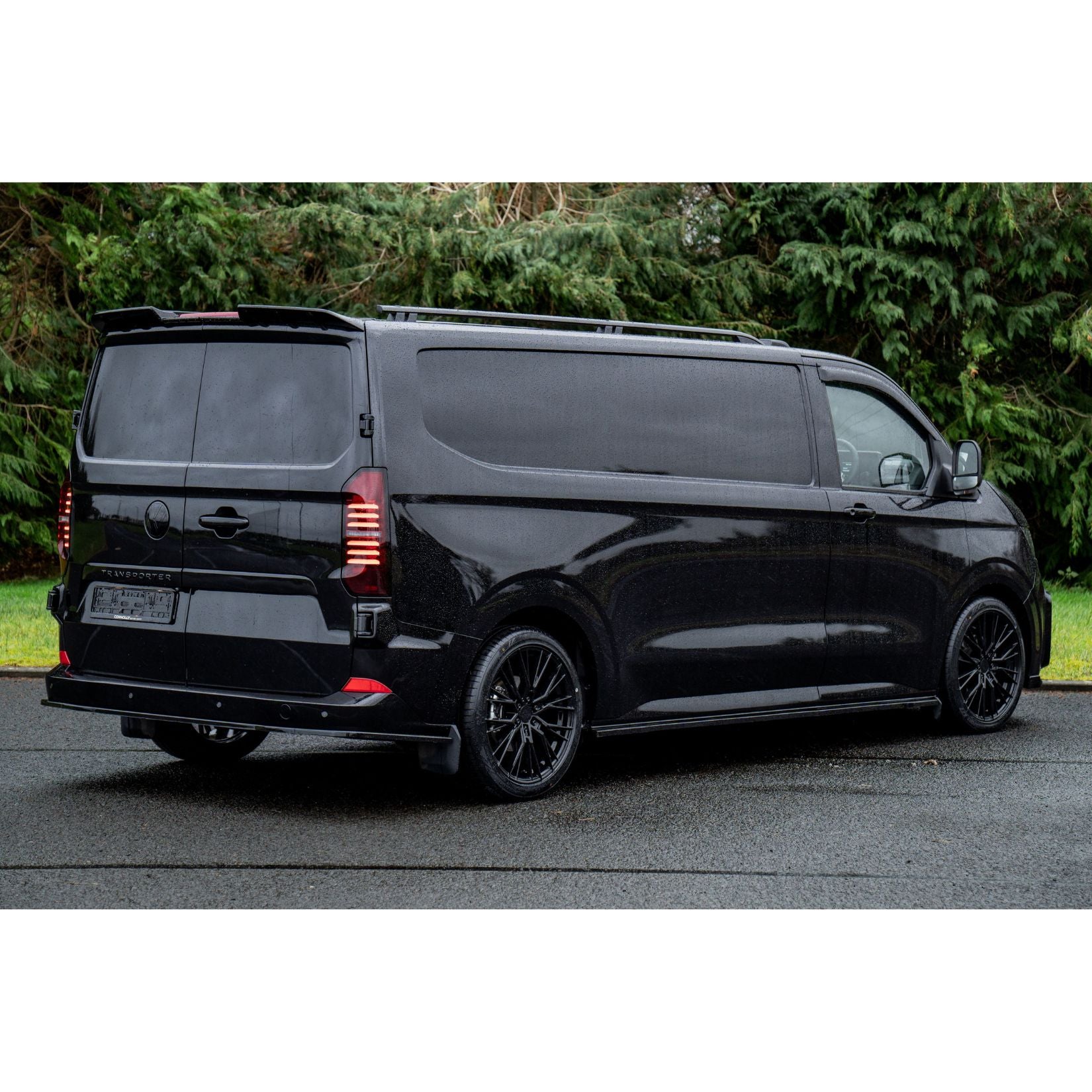 Volkswagen Transporter T7 LWB 2025 on V1 Premium Aero Kit In Gloss Black