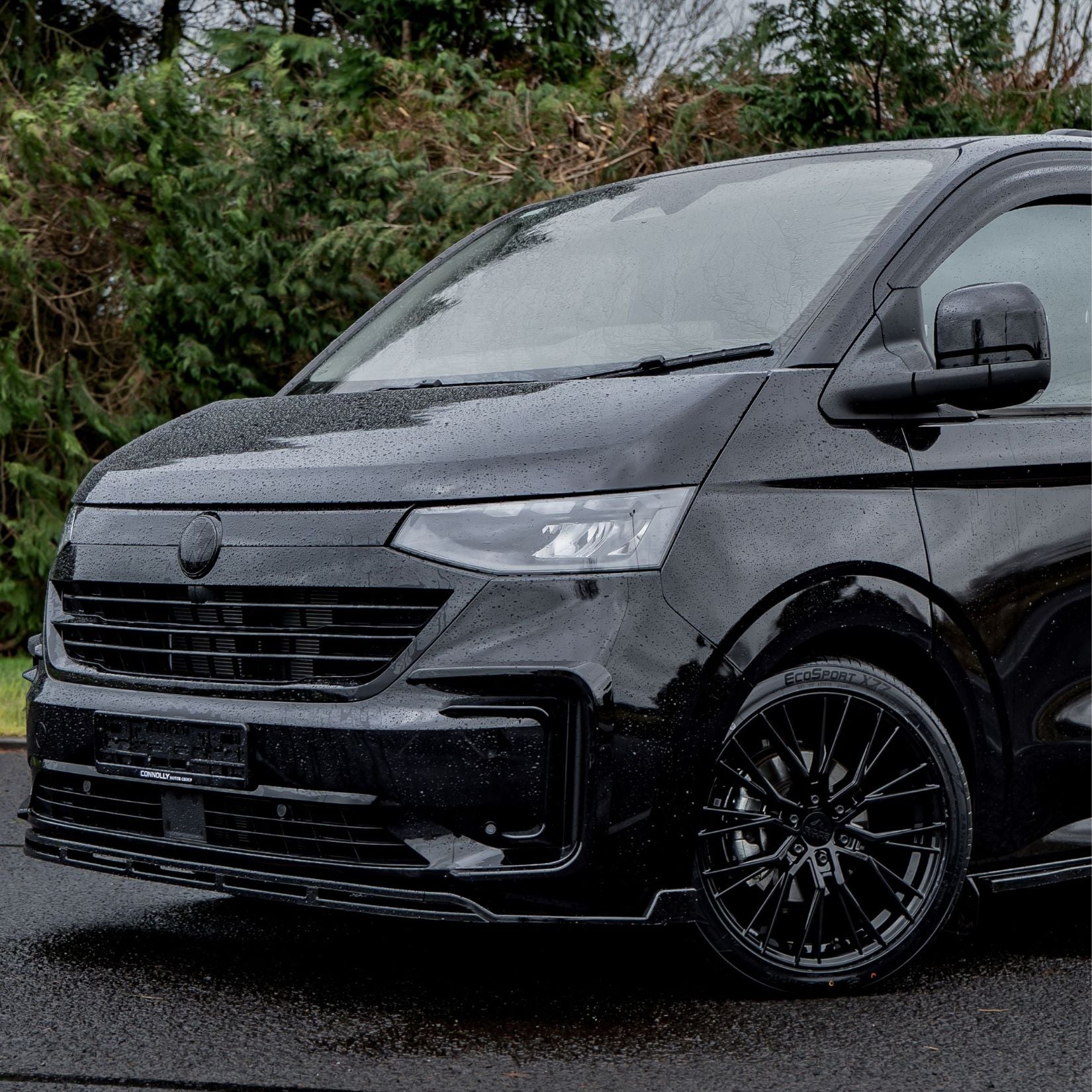 Volkswagen Transporter T7 LWB 2025 on V1 Premium Aero Kit In Gloss Black