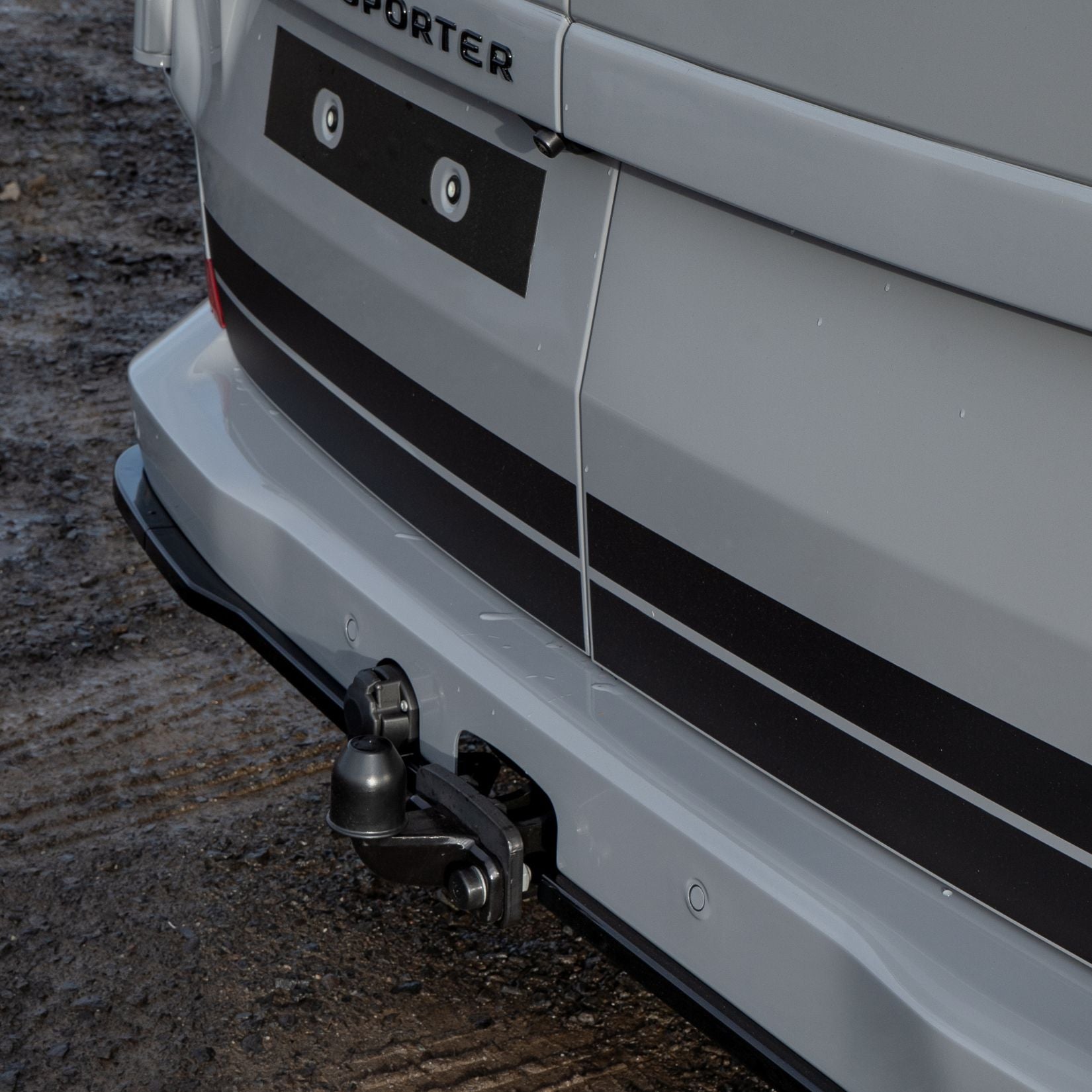 Volkswagen Transporter T7 LWB 2025 on V1 Premium Aero Kit In Gloss Black