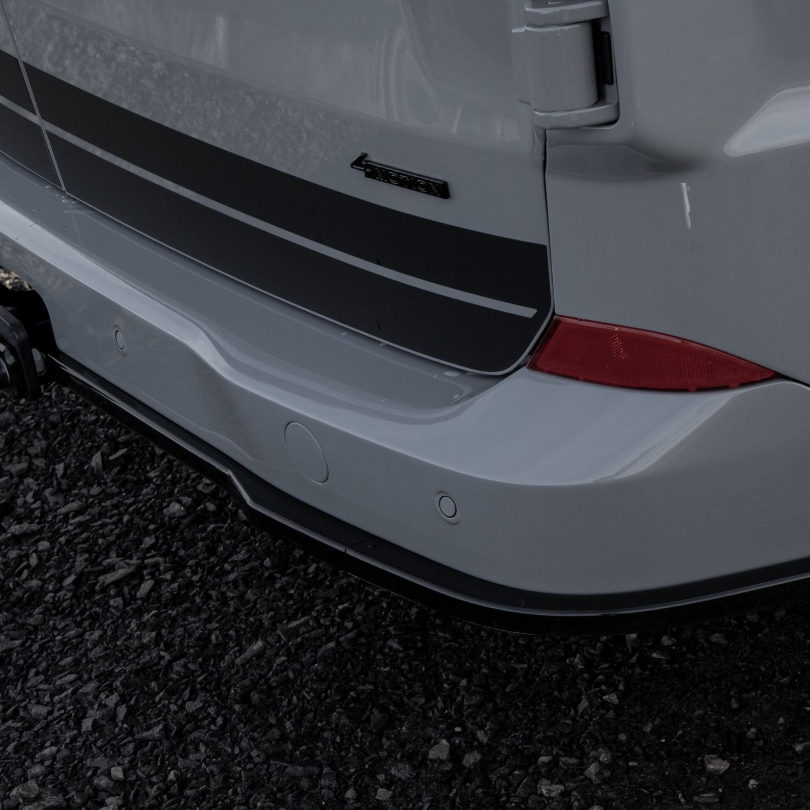 Volkswagen Transporter T7 LWB 2025 on V1 Premium Aero Kit In Gloss Black