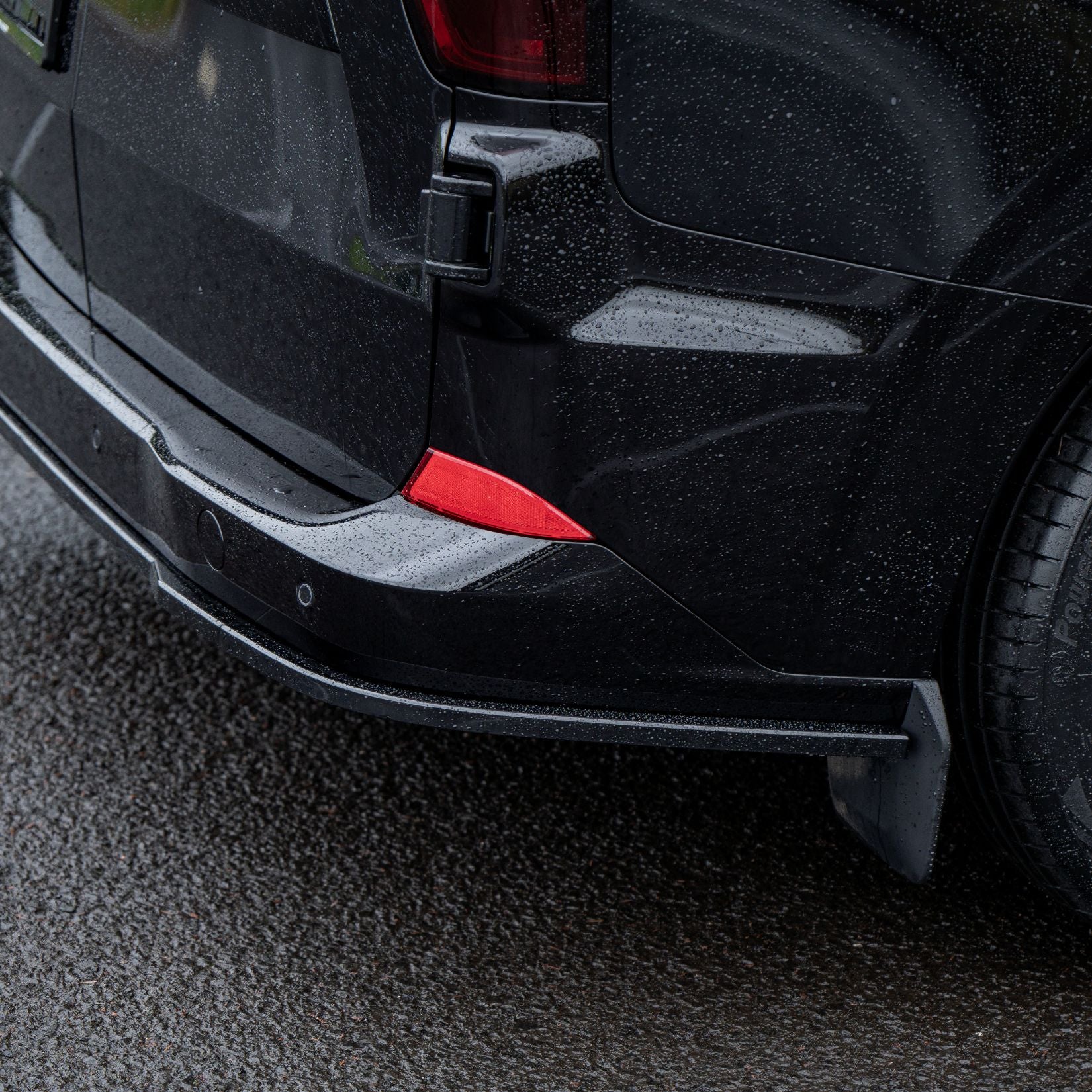 Volkswagen Transporter T7 LWB 2025 on V1 Premium Aero Kit In Gloss Black