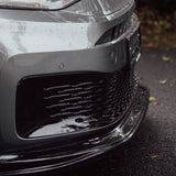 Vw Caddy 2021 On Front Bumper Spoiler Splitter Lip - Gloss Black