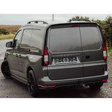 Vw Caddy 2021 On SWB Aluminium Roof Bars In Black