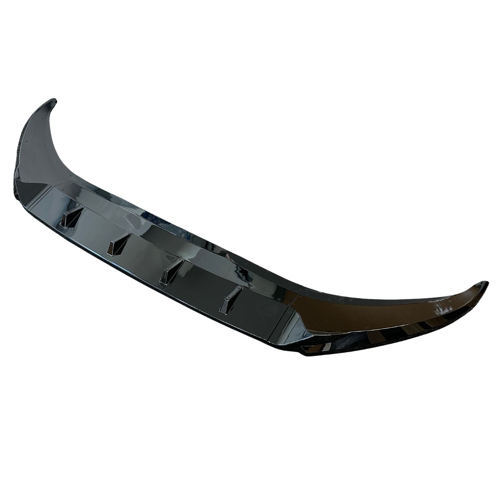 Vw Caddy 2021 On V2 Front Splitter - Gloss Black