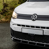 Vw Caddy 2021 On V2 Front Splitter - Gloss Black