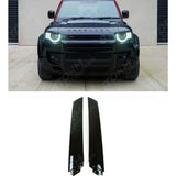 A Pillar Trims In Gloss Black For Landrover Defender L663 2020+