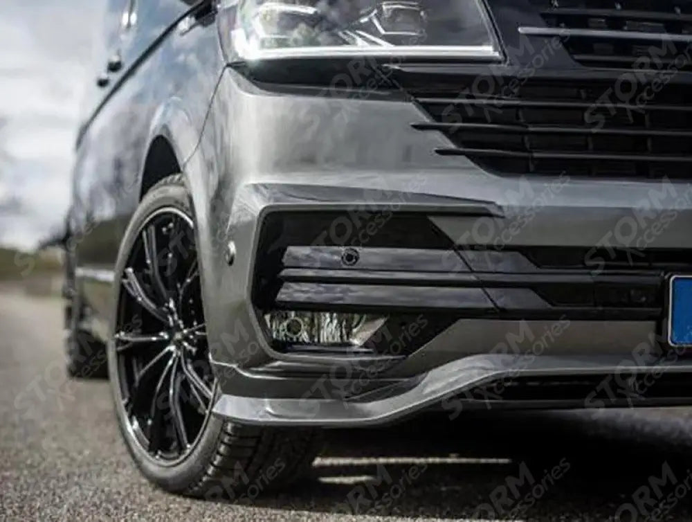 Abt Front Skirt Bumper Splitter For Vw Transporter T6.1 2019 - 2024