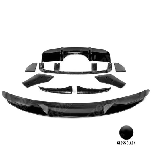 Aero Body Kit In Gloss Black For Bmw X5 F15 M-performance 2014-2018