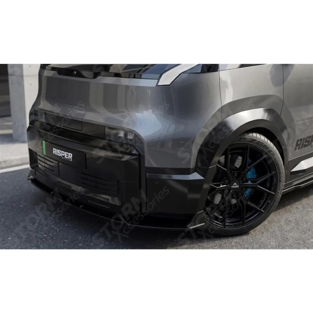Aero Body Kit In Gloss Black For Kia PV5 Cargo 2025+