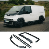 Aero Body Kit In Gloss Black For Kia PV5 Cargo 2025+