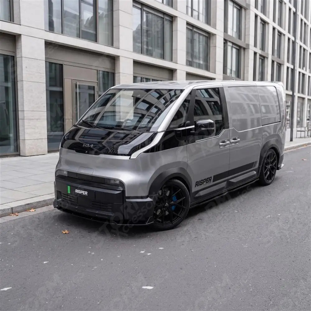 Aero Body Kit In Gloss Black For Kia PV5 Cargo 2025+