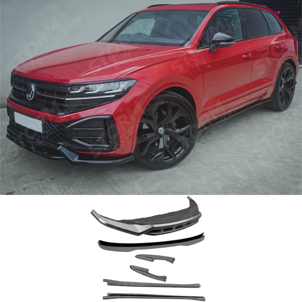 Aero Body Kit In Gloss Black For Volkswagen Touareg MK3 R-Line 2023+