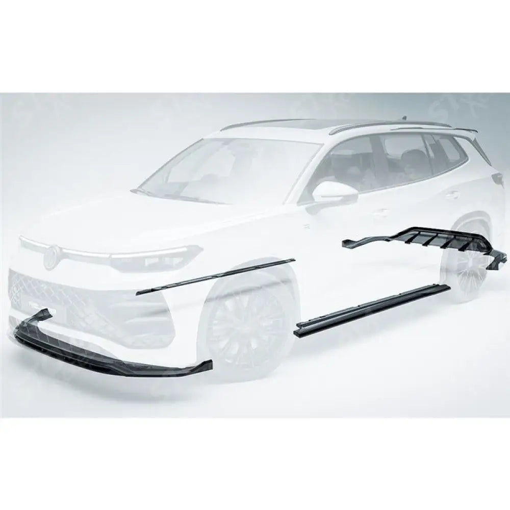 Aero Body Kit In Gloss Black For VW Tayron R-Line 2025 On