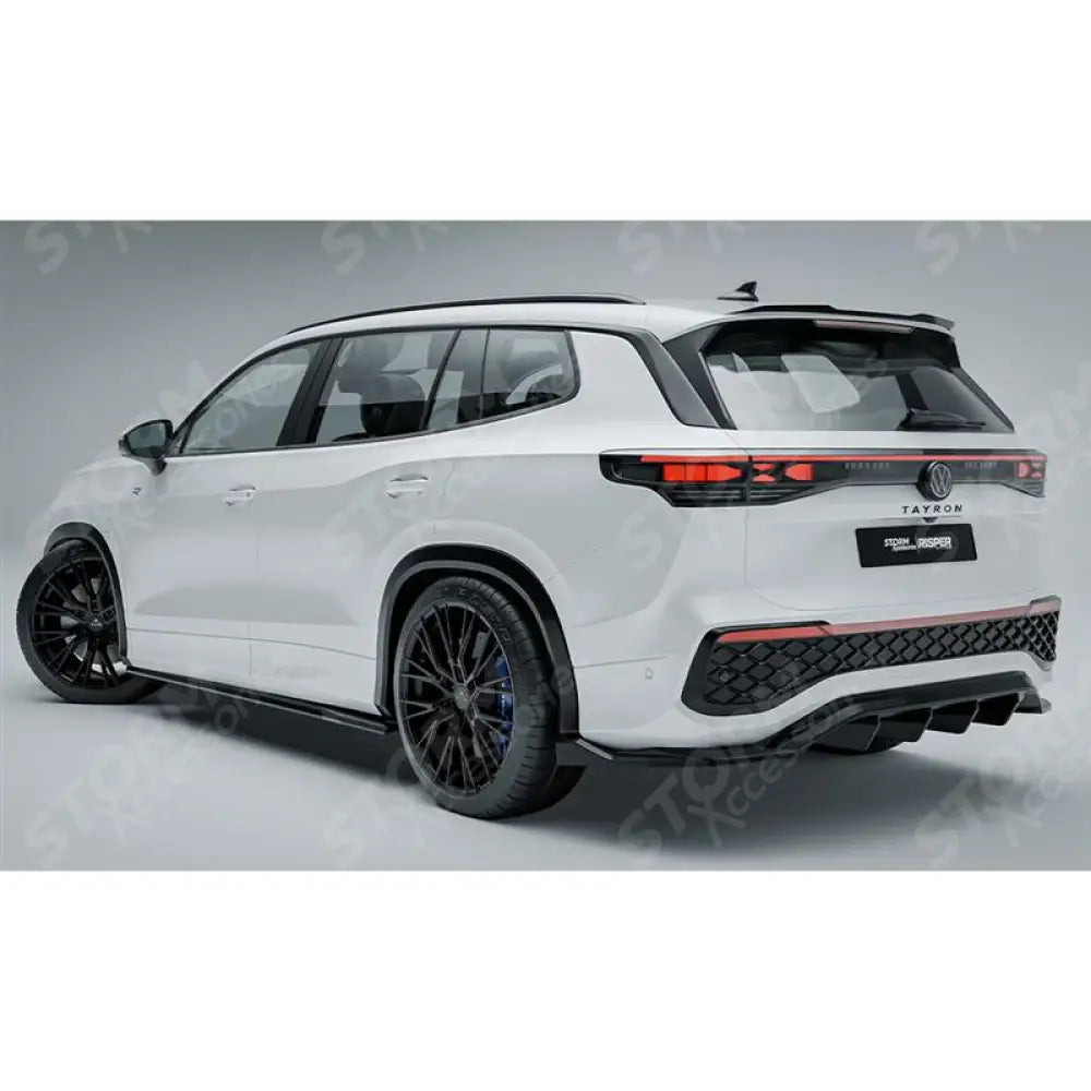Aero Body Kit In Gloss Black For VW Tayron R-Line 2025 On