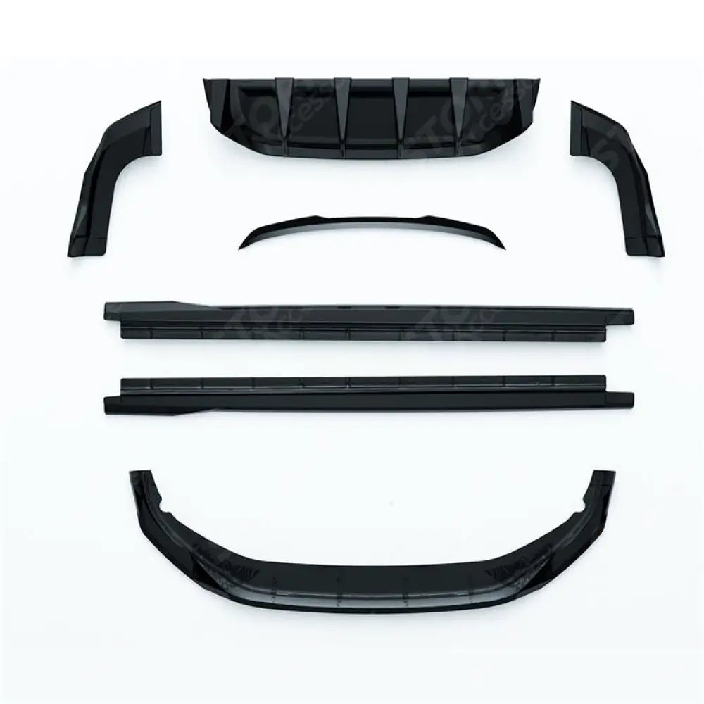 Aero Body Kit In Gloss Black For VW Tayron R-Line 2025 On
