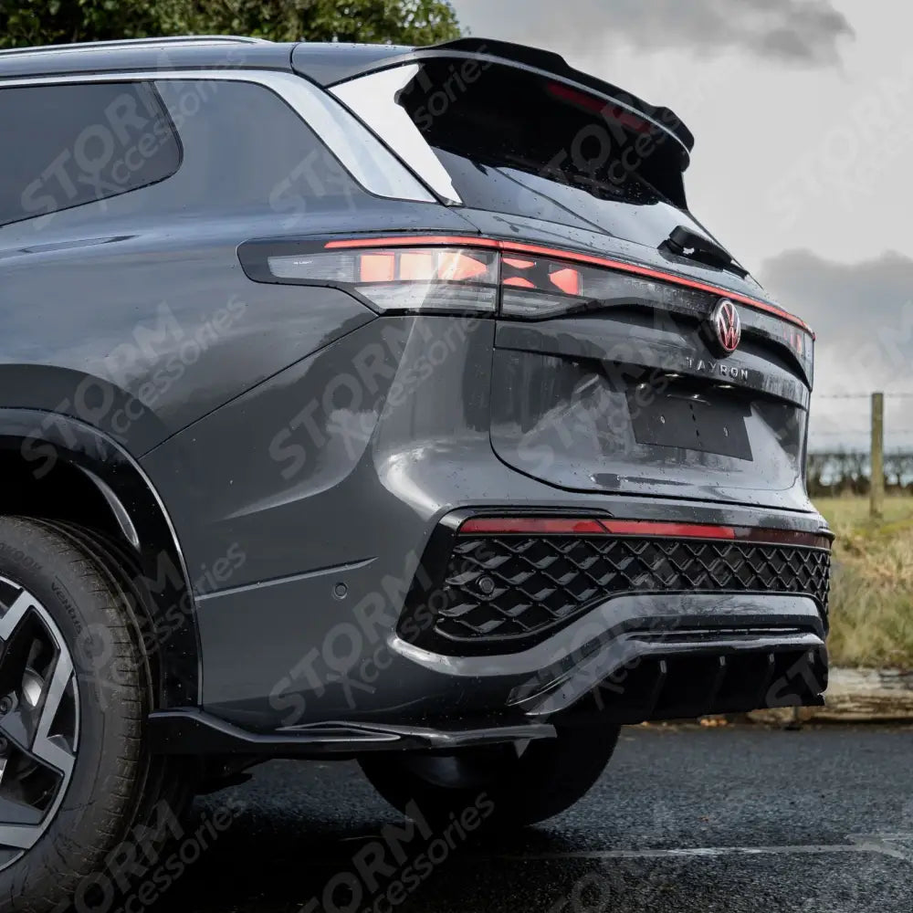 Aero Body Kit In Gloss Black For VW Tayron R-Line 2025 On