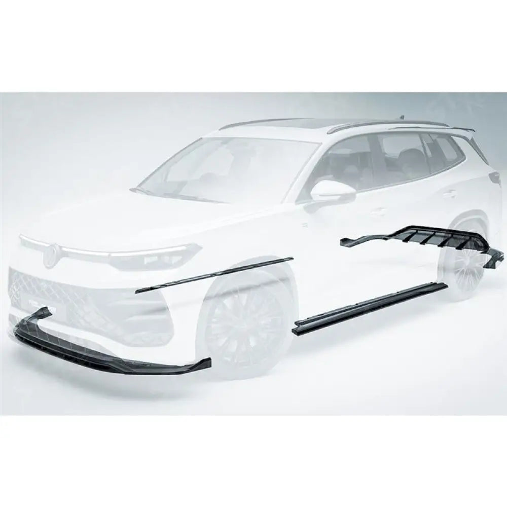 Aero Body Kit In Gloss Black For VW Tayron R-Line 2025 On