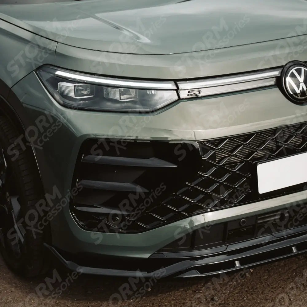 Aero Body Kit In Gloss Black For VW Tayron R-Line 2025 On