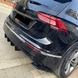 Aero Body Kit In Gloss Black For VW Tiguan MK2 R-Line 2015-2020