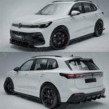 Aero Body Kit In Gloss Black For VW Tiguan R-Line MK3 2024 On