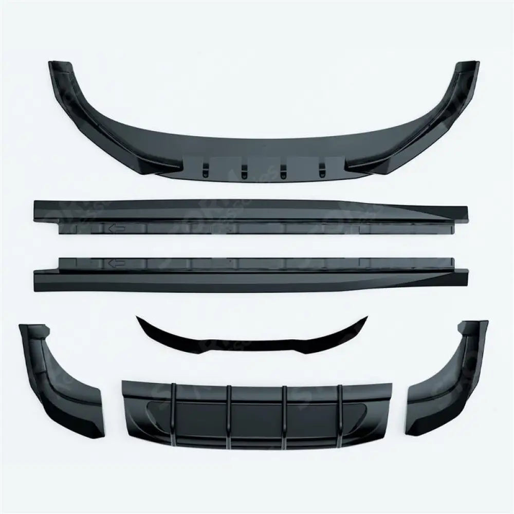Aero Body Kit In Gloss Black For VW Tiguan R-Line MK3 2024 On