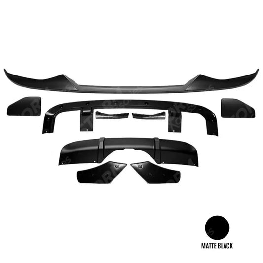 Aero Body Kit In Matte Black For Bmw X5 F15 M-performance 2014-2018