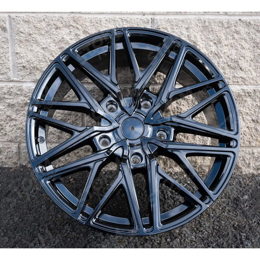 Alloys 5x160 Gloss Black Qty 1 For Transit Custom Tourneo Sport - 20 Inch