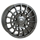 Alloys Satin Gunmetal 5x160 For Transit M Sport Gls - 18 Inch