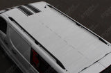 Aluminium Roof Bars Black For Renault Trafic - Vauxhall Vivaro - LWB 2014 On