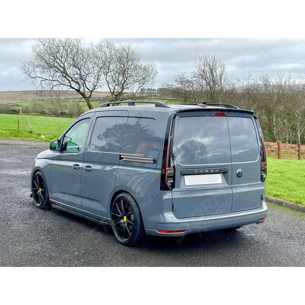 Aluminium Roof Bars In Black For Vw Caddy SWB 2021 On