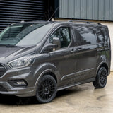 Aluminium Roof Bars Roof Rails Black For Ford Transit Custom SWB 2013 - 2024