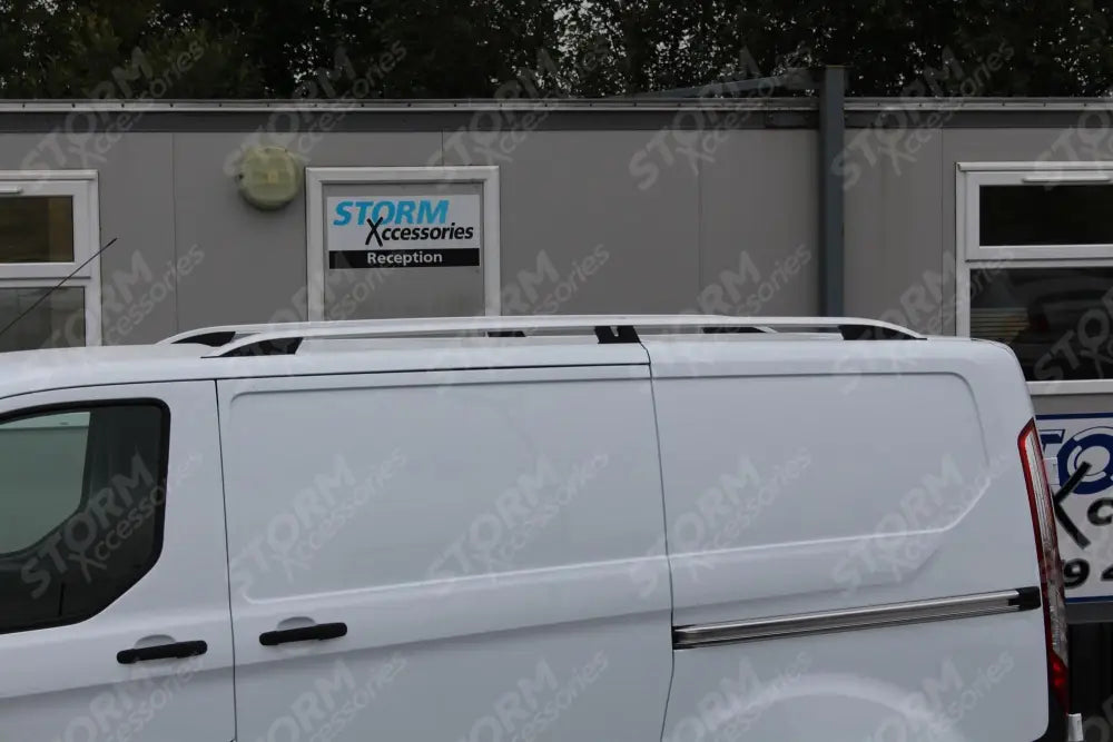 Aluminium Roof Bars Rails For Ford Transit Custom SWB 2013 - 2024