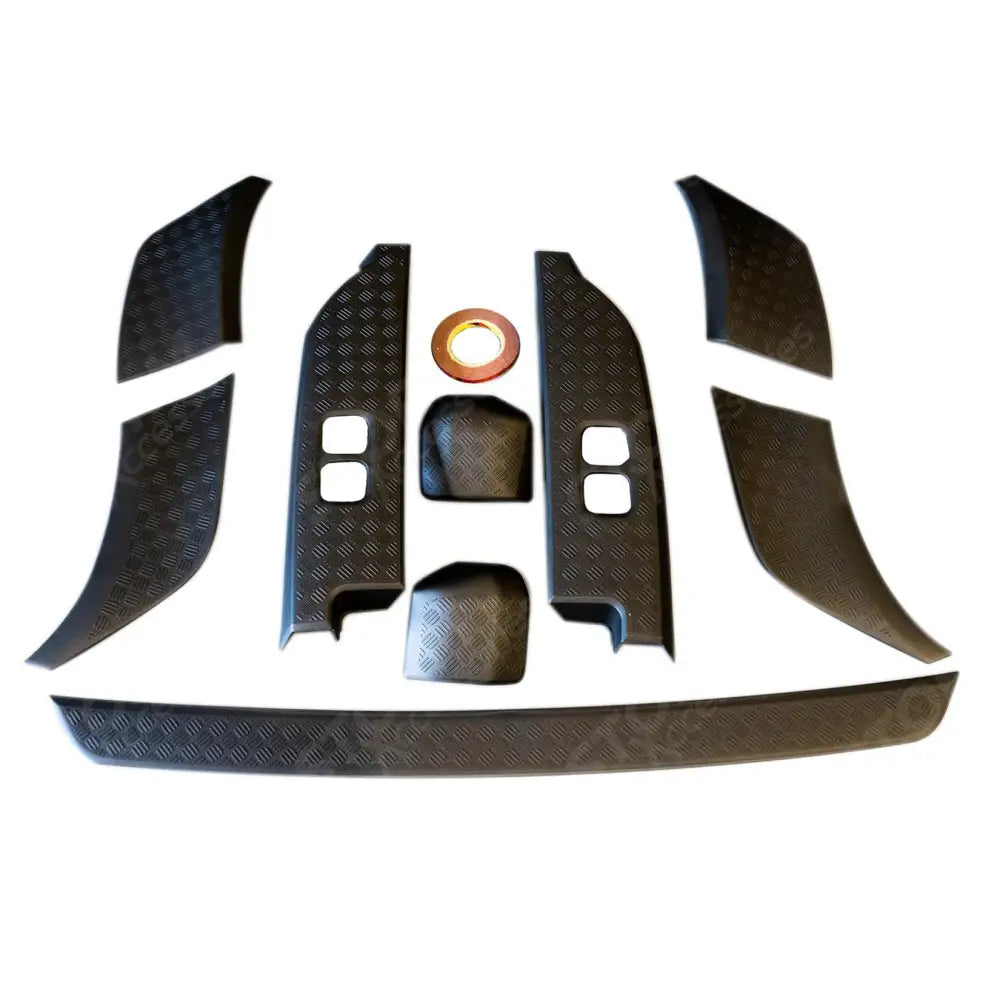 Anti-scratch Protective Trim Set Black For Land Rover Defender L663 2020 On