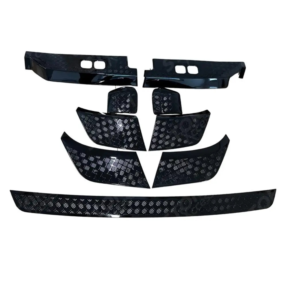 Anti-Scratch Protective Trim Set In Gloss Black For Land Rover Defender L663 2020 On