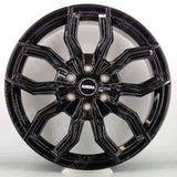 AR723/Aurora 20" 6X120 Gloss Black ET50 CB74.6