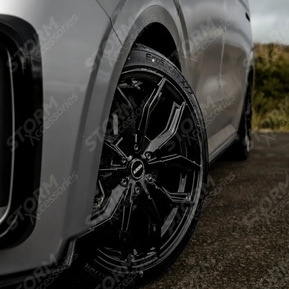 AR723/Aurora 20" 6X120 Gloss Black ET50 CB74.6