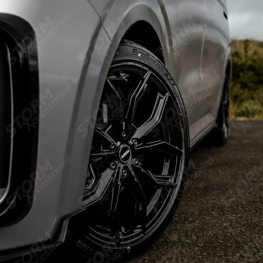 AR723/Aurora 20" 6X120 Gloss Black ET50 CB74.6