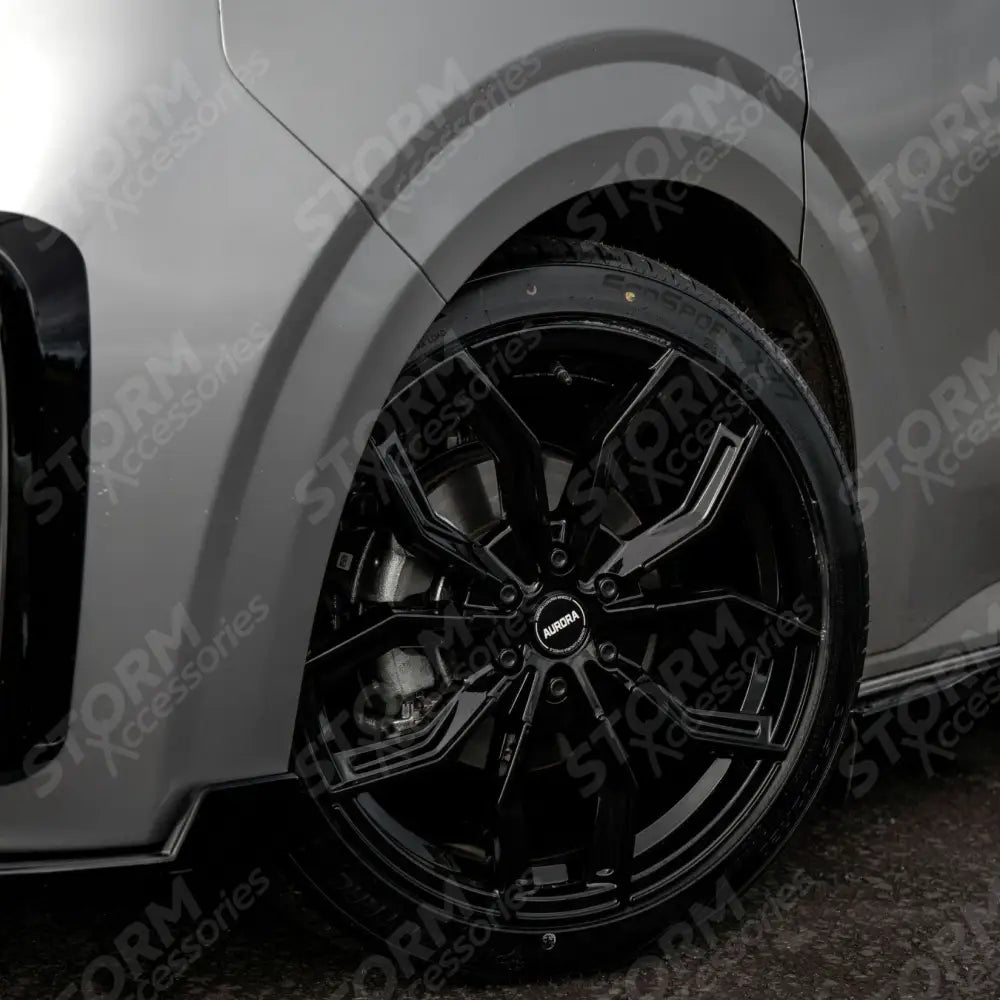 AR723/Aurora 20" 6X120 Gloss Black ET50 CB74.6