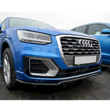 Audi Q2 Mk1 Sport 2016+ - Maxton Front Splitter Gloss Black