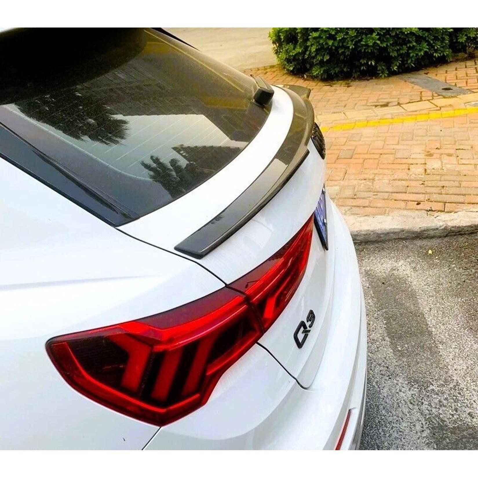 Audi Q3 2019 On Mid Spoiler In Gloss Black