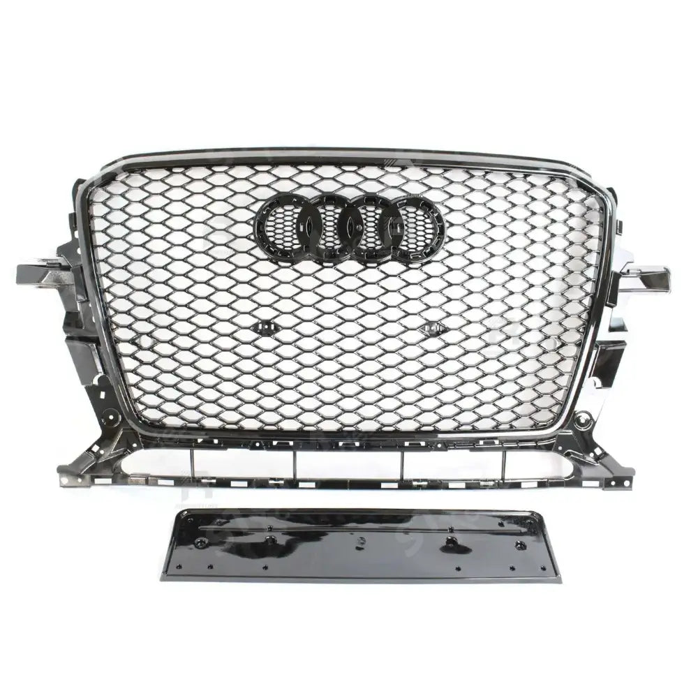 Audi Q5 2013-2015 'rsq5 Style' Honeycomb Grill In All Gloss Black