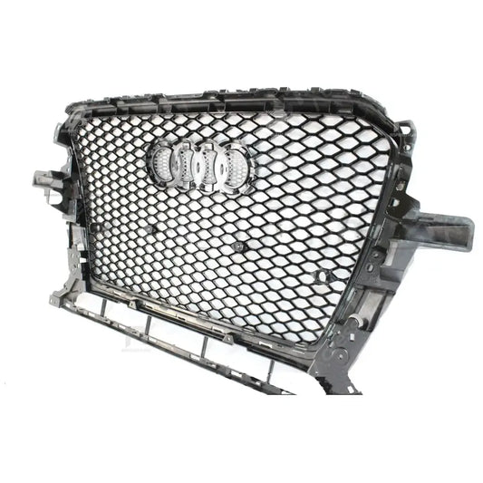 Audi Q5 2013-2015 'rsq5 Style' Honeycomb Grill In All Gloss Black