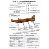 Audi Q5 2017 On OEM Style STX Side Steps Running Boards All Black - Pair