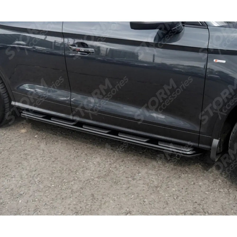 Audi Q5 2017 On OEM Style STX Side Steps Running Boards All Black - Pair