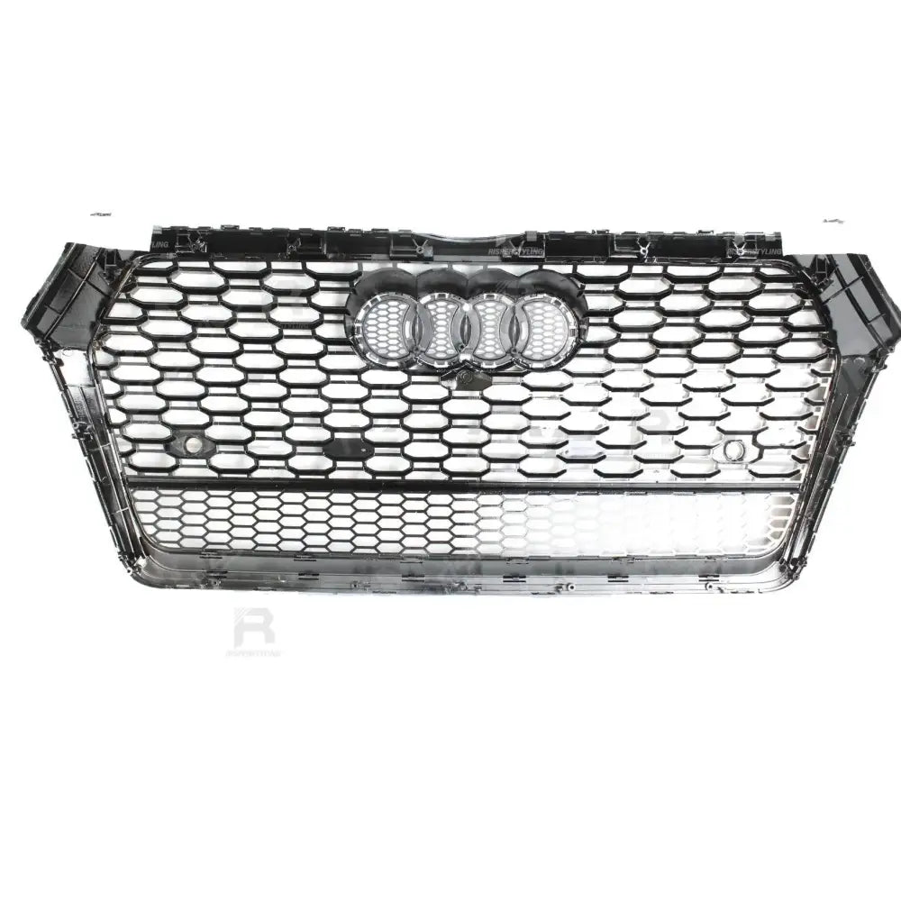 Audi Q5 / Sq5 2016-2019 'rsq5 Style' Honeycomb Grill In All Gloss Black