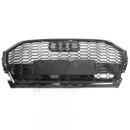 Audi Q5 / Sq5 2020-2024 'rsq5 Style' Honeycomb Grill In All Gloss Black